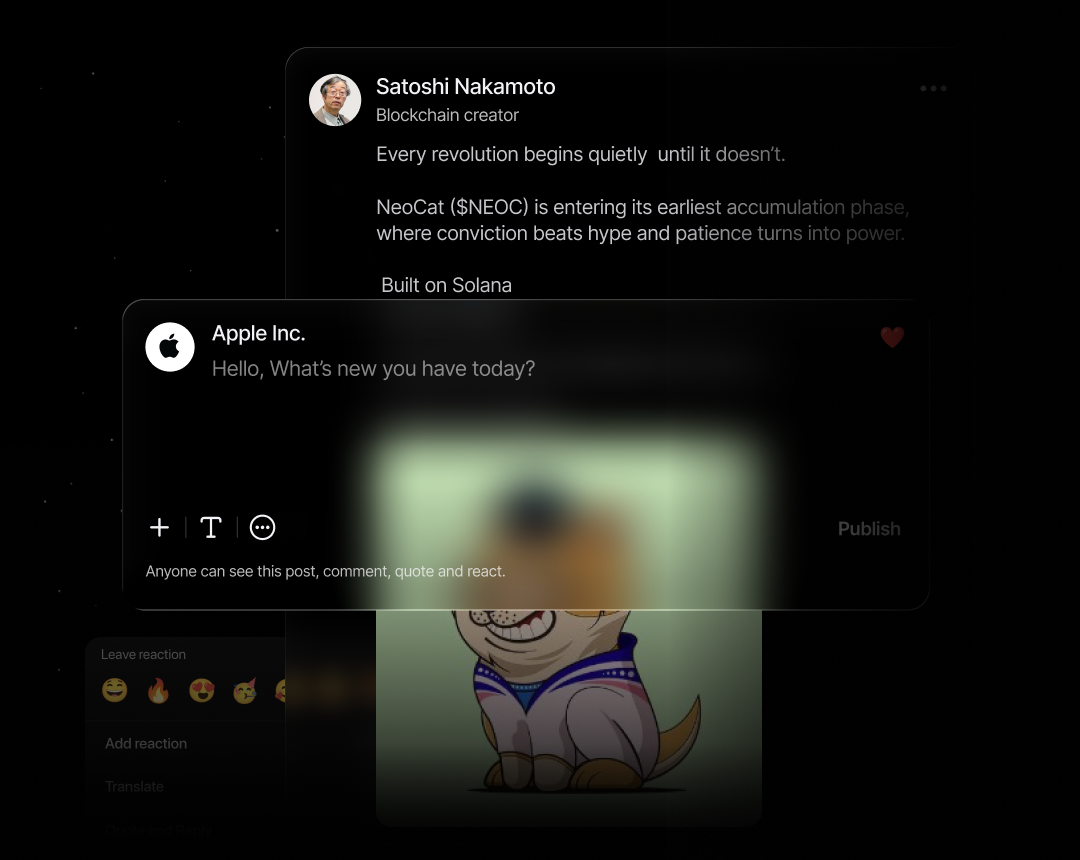 Publications - Create Posts With Text, Photos, Videos, Polls And Links - Share Anything With Your Audience